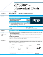 Analisa Kebutuhan Data Sistem Fast Food