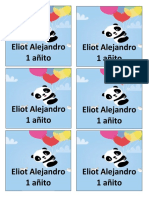 1 Año Eliot Alejandro