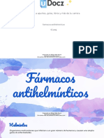 Farmacos Antiherlminticos