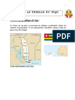 Summary and Analysis of Familly Code, Comparison With Switzland - Togo