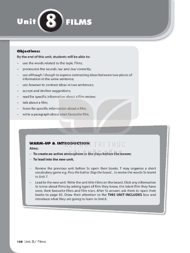 Unit 8 Teacher's Book | PDF