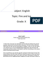 PPT X Eng Fire and Ice