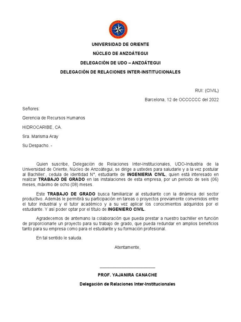 Carta de Postulacion PDF