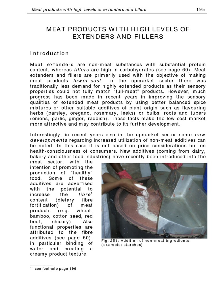 Meat Processing Technology 3 PDF Sausage Meat