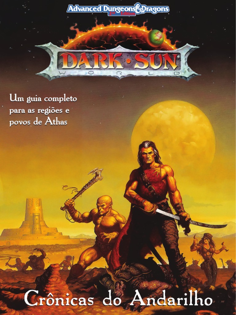 AD&D2 Dark Sun – Jeu De Rôle Complet En Français (occasion, Boîte Abîmée)