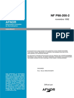NF P 98-200-2 deflexion poutre