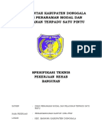 Spesifikasi Teknis DPMPTSP