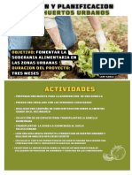 Poster Dia de La Tierra Plantación Huerto Fotografías Huerto Colores Verde, Marrón y Blanco POSTER2022