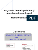 Organele Hematopoietice Și Hematopoieza