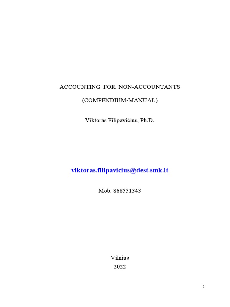 BASIC ACCOUNTING FOR NON ACCOUNTANTS PDF DOWNLOAD visual data 8