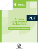 Prueba Diagnóstica de Lectura