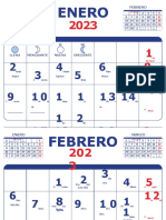 Calendario 2023 Carta