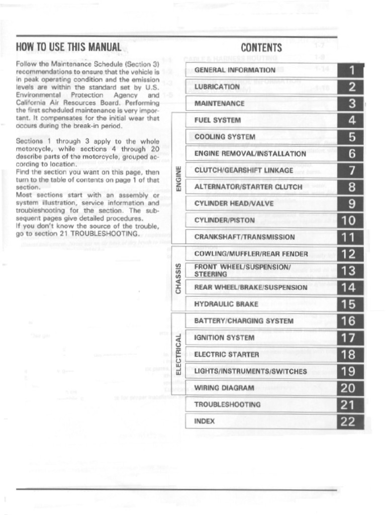 Honda 600.transalp 8601 Service Manual PDF