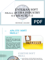 Pembentukan Soft Skill Di Era Industry 4.0 MENUJU 5.0: SRI SUNDARI 44321120003