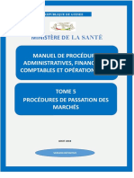 FINAL Tome 5 Procedures de Passation de Marches Revu 13-08-2018