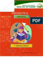 Proyecto 6 - Cientifico Primero Bachillerato