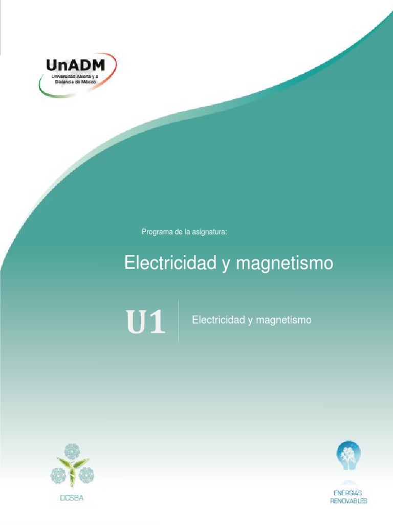 Electricidad y mag pdf electricidad campo magn tico