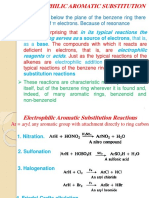 Electrophilic Aromatic Substitution Reactions