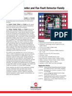 Fan Speed Controller and Fan Fault Detector Family: Features