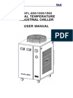 CWFL-800/1000/1500 Dual Temperature Industrial Chiller User Manual