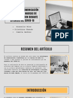 Estrategias de Comunicación y Marketing de Marcas de Lujo y Fast Fashion Durante La Crisis Del COVID-19