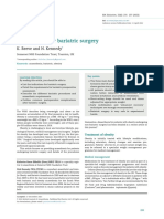 Anaesthesia For Bariatric Surgery