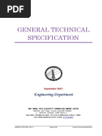 GENERAL TECHNICAL SPECIFICATION - Rev 2