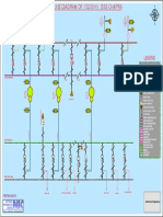 Single line diagram 132/33 kV GSS Chapra