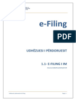 Llogaria Ime E-Filing 2