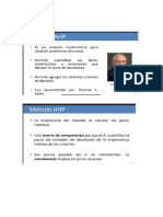 Metodo Analitico Ahp