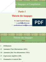 Cours Théorie de Langages - DFA - PR - Ouatik