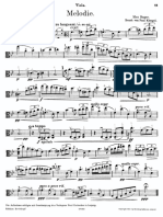 Melodie (Blätter Und Blüten, WoO III_12 (Reger, Max) Viola & Piano