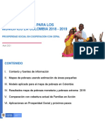 Departamento para La Prosperidad Social - Mapa de Pobreza para Los Municipios en Colombia 2018 - 2019