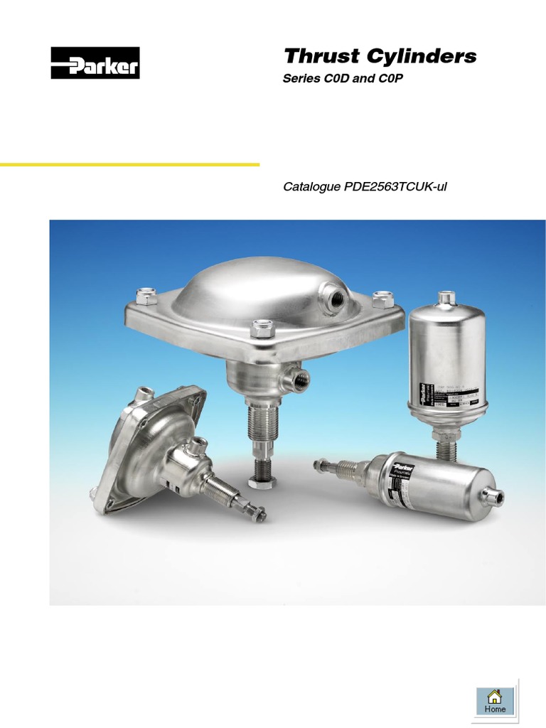 Thrust Cylinders | Download Free PDF | Mechanical Engineering | Machines
