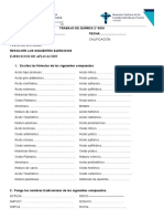 Trabajo de 2° Bgu A, B Química