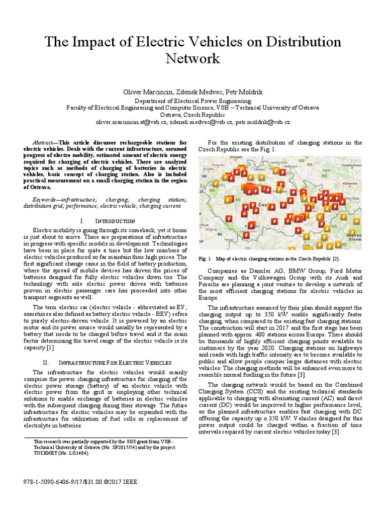 The Impact of Electric Vehicles On Distribution Network: Oliver ...