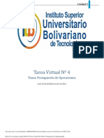 Tarea Virtual N 4 Presupuesto Luis Mundarain PDF