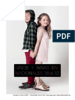 18 Al 32 Niños y Niñas PDF Actualizado