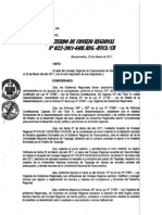 Acr-022-11 Contradice Sin Sustento Adecuado El Acr-016-11 Que Crea La Unat