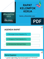 Rapat Pembentukan Pokja - 3-11-2022