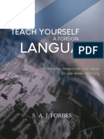 How To Teach Yourself A Foreign Language
