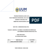 Sadn 1033 Kenegaraan Malaysia - Tugasan 1 (284153) 1