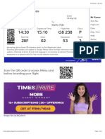 Go First - Airline Tickets and Fares - Boarding Pass