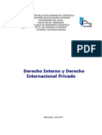 Derecho Marítimo y Derecho Internacional