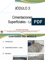 Módulo 3. Cim Sup - Losas