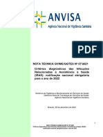 Anvisa IRAS atual