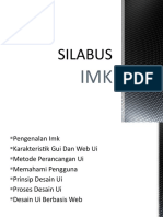 Silabus Imk Interaksi Manusia Dan Komputer