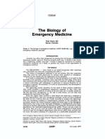 the biology of Emergency Medicine