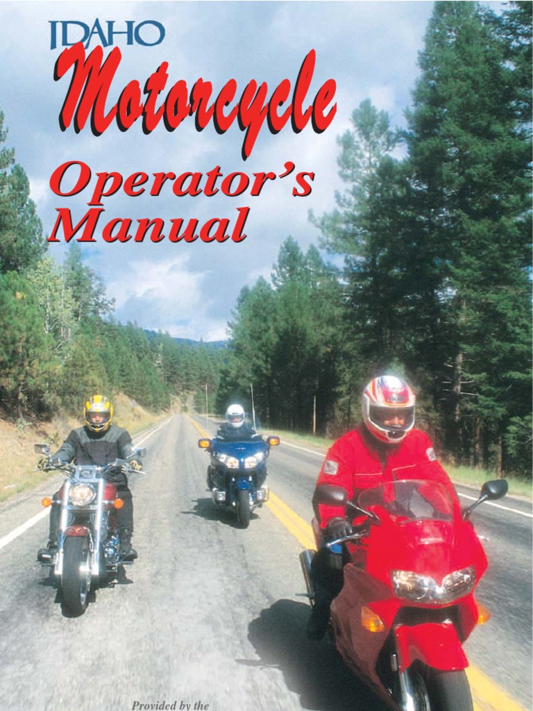 Motorcycle Manual | Motorcycle | Traffic