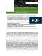 Artigo Saúde Mental e Justiça Criminal